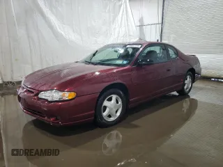 2000 Chevrolet Monte Carlo SS with VIN 2G1WX12K3Y9256248, listed as a Copart auction lot 43557775 with 83,237 mi miles and Salvage Title. Bid and sale history available at carsss.com. Image 1.