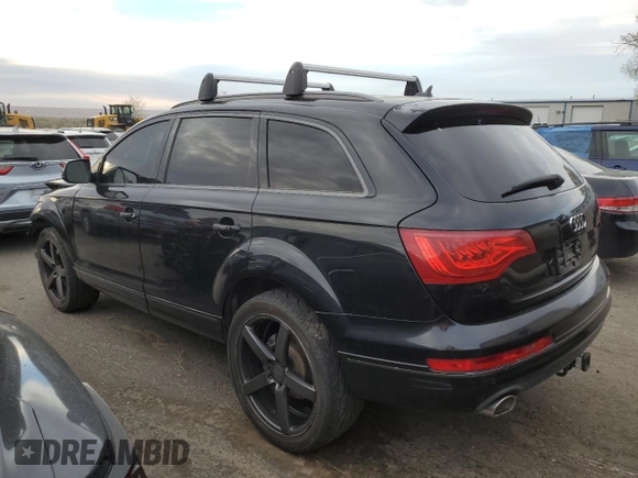 2013 Audi Q7 Prestige with VIN WA1VMAFE5DD012415, listed as a Copart auction lot 48998785 with 174,951 mi miles and Salvage title. Bid and sale history available at DreamBid. Image 2.