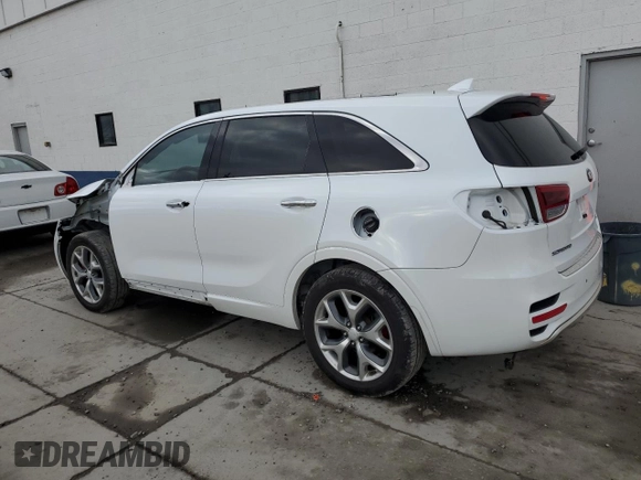 2018 Kia Sorento SX with VIN 5XYPKDA50JG367079, listed as a Copart auction lot 48222075 with 111,773 mi miles and Salvage Title. Bid and sale history available at carsss.com. Image 2.