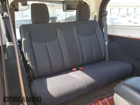 2014 Jeep Wrangler Rubicon with VIN 1C4BJWCG9EL285532, listed as a Copart auction lot 56548325 with 100,032 mi miles and Salvage title. Bid and sale history available at DreamBid. Image 10.