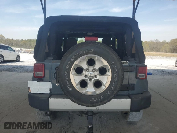 2015 Jeep Wrangler Sahara z VIN 1C4AJWBG9FL729104, wystawiony jako Copart lot #51065615 z przebiegiem 216 779 mil mil oraz Czysty tytuł • Clean title. Historia ofert i sprzedaży dostępna na DreamBid. Obrazek 6.