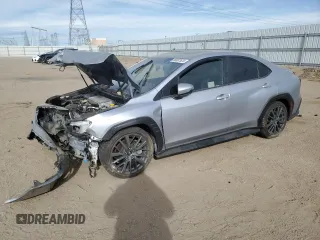 2022 Subaru WRX GT with VIN JF1VBAU65N8025611, listed as a Copart auction lot 86697624 with 35,620 mi miles and Salvage title. Bid and sale history available at DreamBid. Image 1.