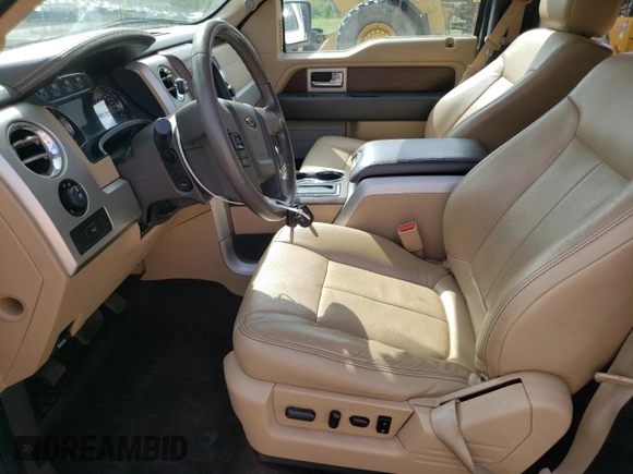 2014 Ford F-150 XL with VIN 1FTFW1EF5EKF88436, listed as a Copart auction lot 55343215 with 150,953 mi miles and Salvage title. Bid and sale history available at DreamBid. Image 7.