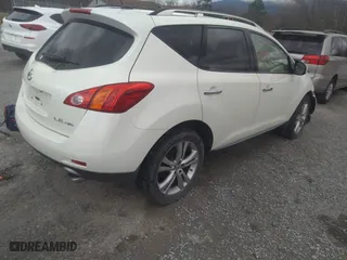 2009 Nissan Murano SL with VIN JN8AZ18WX9W126681, listed as a IAAI auction lot 41722192 with 152,433 mi miles. Bid and sale history available at carsss.com. Image 4.