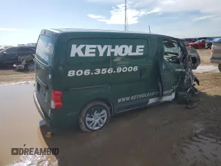 2021 Nissan NV200 S with VIN 3N6CM0KNXMK696890, listed as a Copart auction lot 56090535 with 74,437 mi miles and Salvage title. Bid and sale history available at DreamBid. Image 3.