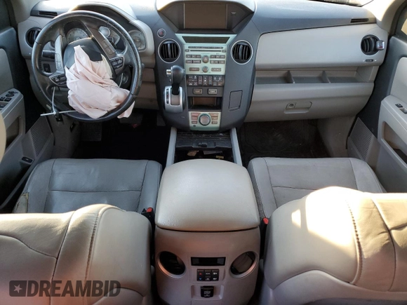 2011 Honda Pilot EX-L with VIN 5FNYF3H72BB008965, listed as a Copart auction lot 88961845 with 128,443 mi miles and Salvage Title. Bid and sale history available at DreamBid. Image 8.