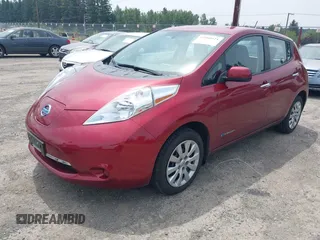 2015 Nissan LEAF SL with VIN 1N4AZ0CP5FC300083, listed as a IAAI auction lot 42560524 with 41,968 mi miles and . Bid and sale history available at DreamBid. Image 2.