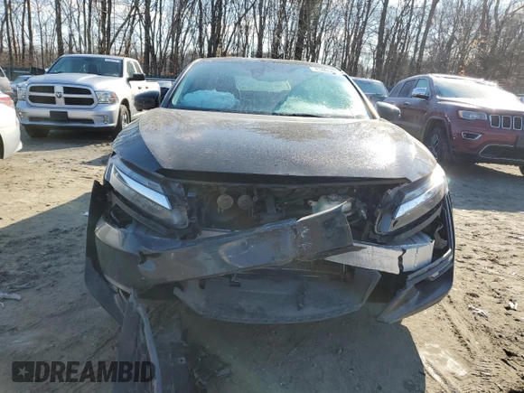 2018 Honda Clarity Plug-In Hybrid Touring with VIN JHMZC5F37JC019186, listed as a Copart auction lot 43803474 with 75,574 mi miles. Bid and sale history available at carsss.com. Image 5.