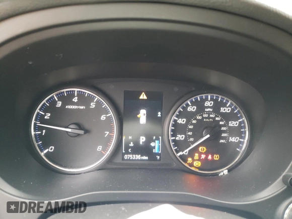 2018 Mitsubishi Outlander ES with VIN JA4AZ3A32JZ014056, listed as a Copart auction lot 53721885 with 75,336 mi miles and Salvage title. Bid and sale history available at DreamBid. Image 9.