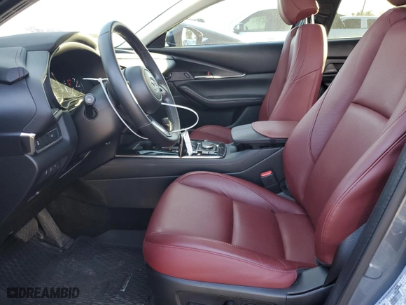 2022 Mazda CX-30 2.5 S Carbon Edition with VIN 3MVDMBCL6NM450598, listed as a Copart auction lot 80052814 with 15,344 mi miles and Salvage Title. Bid and sale history available at carsss.com. Image 7.