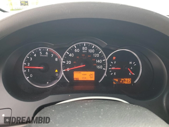 2012 Nissan Altima S with VIN 1N4AL2AP5CN515172, listed as a Copart auction lot 53962965 with 147,990 mi miles and Salvage Title. Bid and sale history available at DreamBid. Image 9.