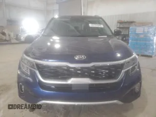 2021 Kia Seltos SX with VIN KNDETCA24M7207406, listed as a Copart auction lot 45762665 with 70,955 mi miles and Salvage Title. Bid and sale history available at carsss.com. Image 5.