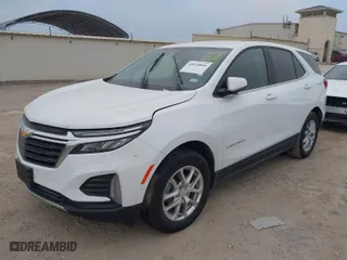 2024 Chevrolet Equinox LT with VIN 3GNAXKEG1RS245937, listed as a IAAI auction lot 42028845 with 27,166 mi miles. Bid and sale history available at carsss.com. Image 2.