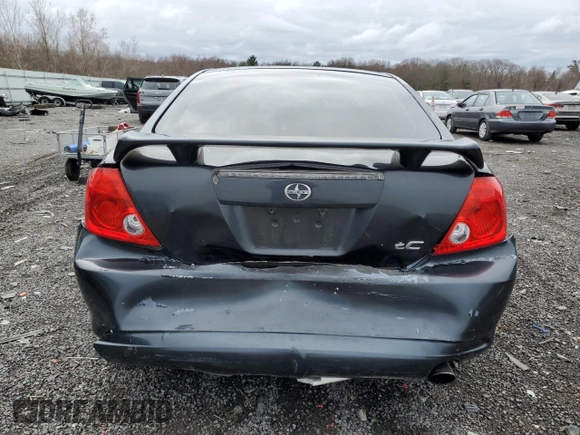 2007 Scion tC Spec with VIN JTKDE177870196574, listed as a Copart auction lot 52740315 with 208,499 mi miles and Clean Title. Bid and sale history available at carsss.com. Image 6.