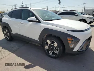 2024 Hyundai Kona SEL with VIN KM8HB3AB9RU166971, listed as a Copart auction lot 49920015 with 7,674 mi miles and Salvage Title. Bid and sale history available at carsss.com. Image 4.