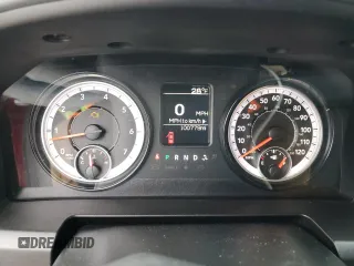 2018 Ram 1500 Express with VIN 1C6RR7FG1JS270118, listed as a Copart auction lot 45672575 with 100,779 mi miles and Salvage Title. Bid and sale history available at carsss.com. Image 9.