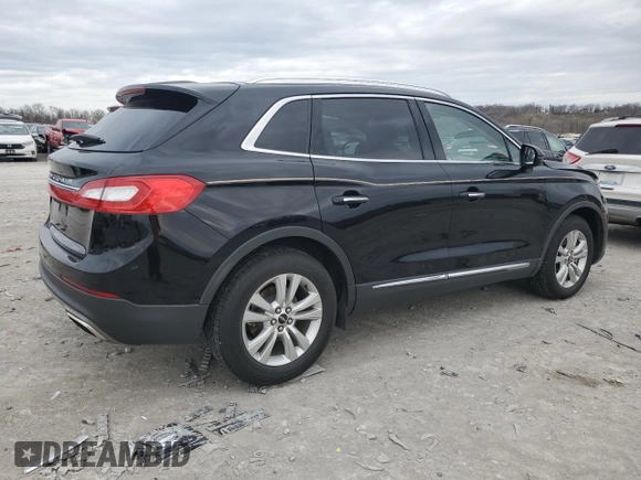 2017 Lincoln MKX Premiere with VIN 2LMPJ6JRXHBL46854, listed as a Copart auction lot 51508645 with 63,306 mi miles and Salvage Title. Bid and sale history available at carsss.com. Image 3.