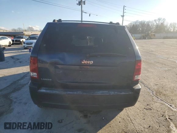 2006 Jeep Grand Cherokee Laredo with VIN 1J4HS48N26C149080, listed as a Copart auction lot 87550555 with 245,001 mi miles and Salvage Title. Bid and sale history available at carsss.com. Image 6.
