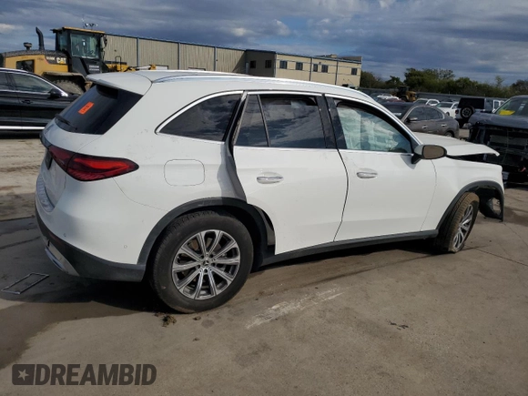 2023 Mercedes-Benz GLC with VIN W1NKM4GB7PF063107, listed as a Copart auction lot 81475854 with 0 mi miles and Salvage Title. Bid and sale history available at carsss.com. Image 3.