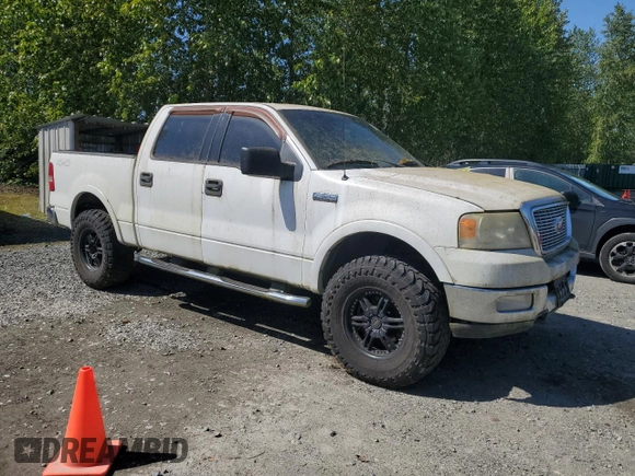 2004 Ford F-150 XLT with VIN 1FTPW14524KB46905, listed as a Copart auction lot 55124945 with 0 mi miles and Clean Title. Bid and sale history available at carsss.com. Image 4.