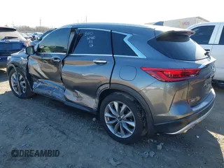 2020 Infiniti QX50 ESSENTIAL with VIN 3PCAJ5M36LF105778, listed as a IAAI auction lot 41442287 with 69,018 mi miles. Bid and sale history available at carsss.com. Image 3.