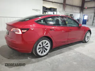 2023 Tesla Model 3 with VIN 5YJ3E1EA8PF448830, listed as a Copart auction lot 54058455 with 47,395 mi miles and Clean Title. Bid and sale history available at DreamBid. Image 3.