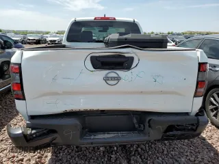 2024 Nissan Frontier S with VIN 1N6ED1CL3RN642229, listed as a Copart auction lot 61270734 with 919 mi miles and Salvage Title. Bid and sale history available at carsss.com. Image 6.