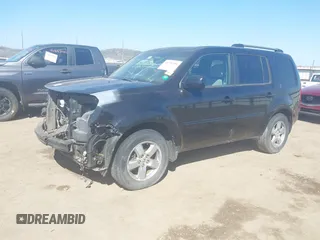 2011 Honda Pilot EX-L with VIN 5FNYF4H55BB039843, listed as a IAAI auction lot 41791186 with 126,737 mi miles. Bid and sale history available at carsss.com. Image 22.