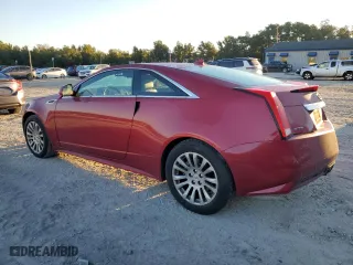 2012 Cadillac CTS Coupe with VIN 1G6DA1E35C0124277, listed as a Copart auction lot 74350744 with 114,090 mi miles and Salvage Title. Bid and sale history available at carsss.com. Image 2.