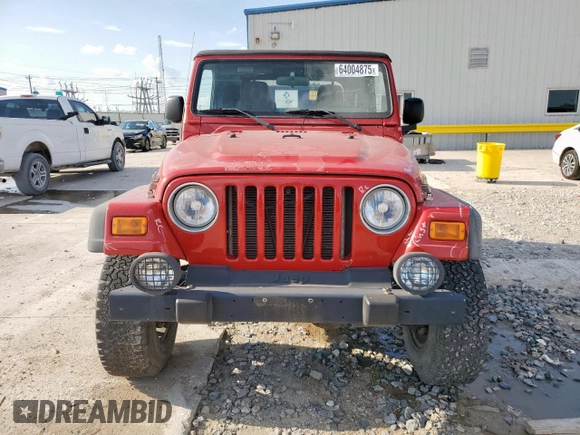 2004 Jeep Wrangler X с VIN 1J4FA39S44P702925, выставлен на аукционе Copart как лот 64004875 с пробегом 135 268 миль миль и Списание • Salvage title. История ставок и продаж доступна на DreamBid. Изображение 5.