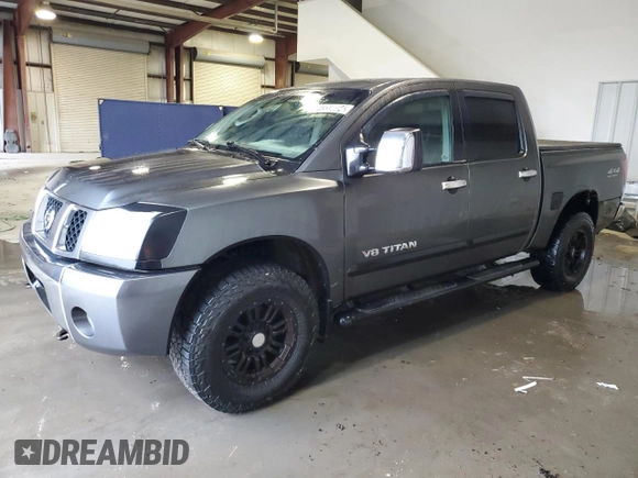 2005 Nissan Titan SE with VIN 1N6BA07B55N575375, listed as a Copart auction lot 81559004 with 177,684 mi miles and Clean Title. Bid and sale history available at DreamBid. Image 1.