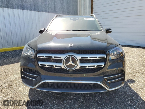2021 Mercedes-Benz GLS 580 with VIN 4JGFF8GE0MA390652, listed as a Copart auction lot 46833794 with 45,034 mi miles and . Bid and sale history available at DreamBid. Image 5.