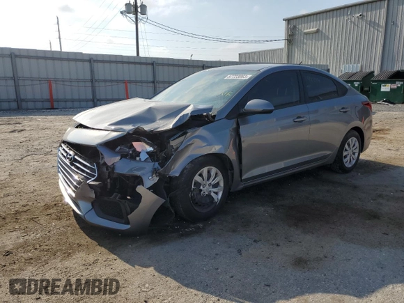 2021 Hyundai Accent SE with VIN 3KPC24A63ME140543, listed as a Copart auction lot 57723063 with 0 mi miles. Bid and sale history available at carsss.com. Image 1.