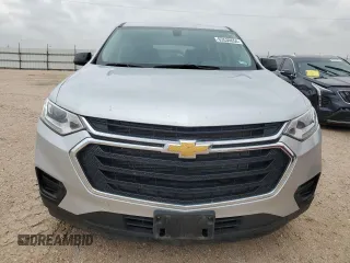 2021 Chevrolet Traverse LS with VIN 1GNERFKW0MJ271177, listed as a Copart auction lot 63536654 with 42,452 mi miles and Clean Title. Bid and sale history available at carsss.com. Image 5.