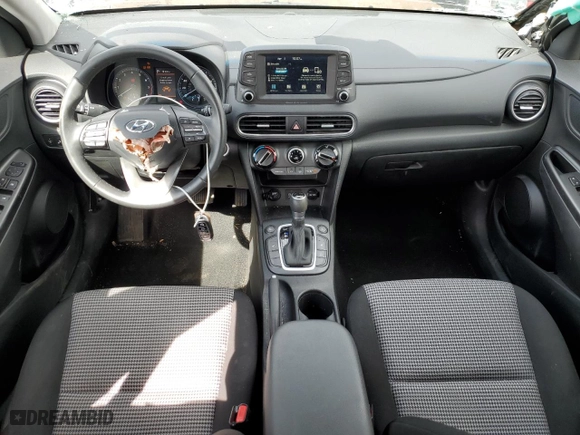 2021 Hyundai Kona SEL with VIN KM8K2CAA2MU733561, listed as a Copart auction lot 51071255 with 17,247 mi miles and Salvage Title. Bid and sale history available at carsss.com. Image 8.