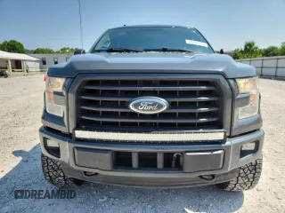 2017 Ford F-150 XL with VIN 1FTFW1EG4HKE01636, listed as a Copart auction lot 60348655 with 120,533 mi miles and Salvage title. Bid and sale history available at DreamBid. Image 5.