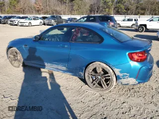 2017 BMW M2 with VIN WBS1H9C31HV888479, listed as a Copart auction lot 85964834 with 0 mi miles and Salvage Title. Bid and sale history available at carsss.com. Image 2.