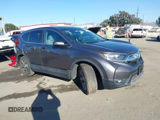 2019 Honda CR-V EX with VIN 5J6RW1H57KA044404, listed as a IAAI auction lot 41329013 with 45,923 mi miles. Bid and sale history available at carsss.com. Image 1.