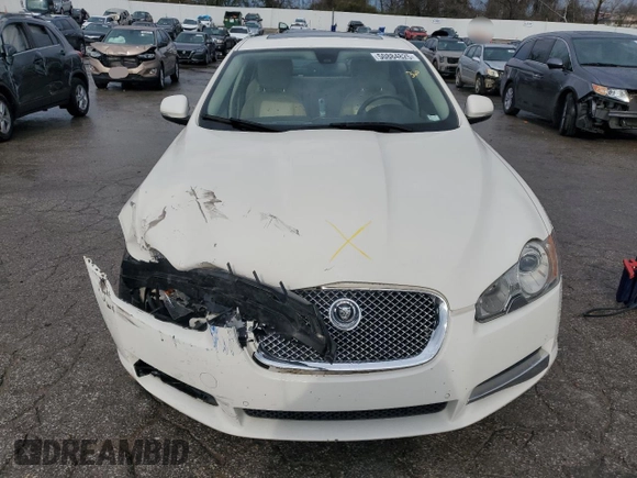 2010 Jaguar XF Premium Luxury with VIN SAJWA0GBXALR50432, listed as a Copart auction lot 50884825 with 62,493 mi miles and Salvage title. Bid and sale history available at DreamBid. Image 5.