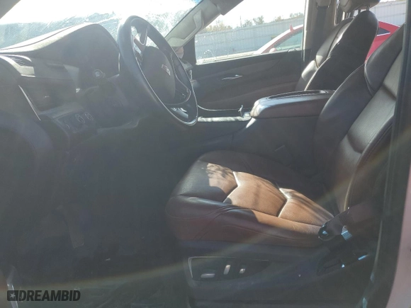 2017 Cadillac Escalade Premium Luxury with VIN 1GYS4CKJ7HR299346, listed as a Copart auction lot 84826594 with 0 mi miles and Salvage Title. Bid and sale history available at carsss.com. Image 7.