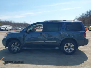 2014 Nissan Armada SV z VIN 5N1AA0NC3EN607990, wystawiony jako IAAI lot #41775889 z przebiegiem 146 422 mil mil oraz . Historia ofert i sprzedaży dostępna na DreamBid. Obrazek 13.