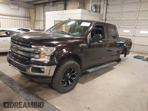 2020 Ford F-150 XL with VIN 1FTEW1E59LFA21655, listed as a IAAI auction lot 41509827 with 107,918 mi miles. Bid and sale history available at carsss.com. Image 18.