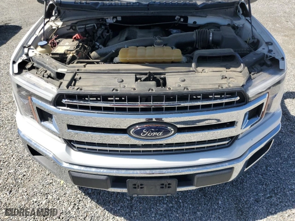 2018 Ford F-150 XL with VIN 1FTEW1CG9JKC34890, listed as a Copart auction lot 49333255 with 154,536 mi miles and Salvage Title. Bid and sale history available at carsss.com. Image 11.