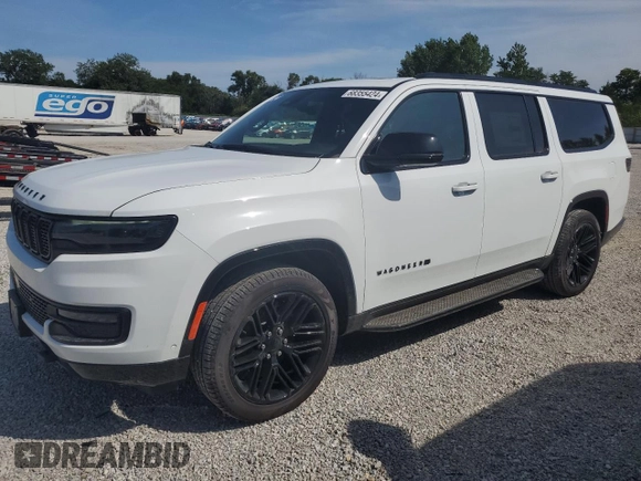 2024 Jeep Wagoneer Series II with VIN 1C4SJSBP6RS140048, listed as a Copart auction lot 68355424 with 94 mi miles and Salvage title. Bid and sale history available at DreamBid. Image 1.