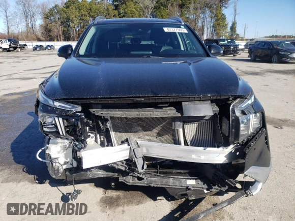 2022 Hyundai Santa Fe Limited with VIN 5NMS4DAL4NH477809, listed as a Copart auction lot 42377905 with 24,292 mi miles and Salvage Title. Bid and sale history available at carsss.com. Image 5.