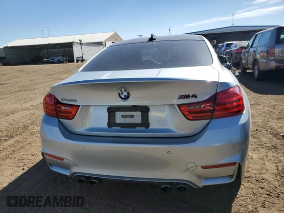 2017 BMW M4 with VIN WBS3R9C34HA014060, listed as a Copart auction lot 66207173 with 47,220 mi miles. Bid and sale history available at carsss.com. Image 6.