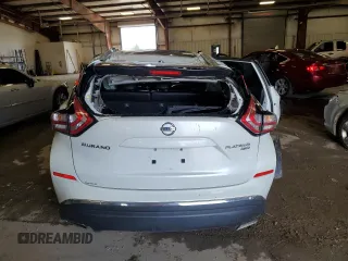 2015 Nissan Murano SL z VIN 5N1AZ2MH6FN279676, wystawiony jako Copart lot #55885835 z przebiegiem Nie podano mil oraz Czysty tytuł • Clean title. Historia ofert i sprzedaży dostępna na DreamBid. Obrazek 6.