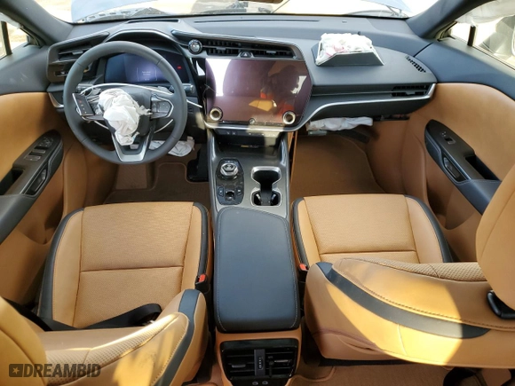 2023 Lexus RZ with VIN JTJAAAABXPA012083, listed as a Copart auction lot 81197384 with 5,433 mi miles and Salvage Title. Bid and sale history available at carsss.com. Image 8.