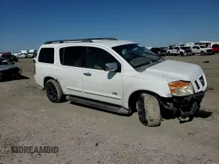 2008 Nissan Armada SE z VIN 5N1AA08C18N619362, wystawiony jako Copart lot #48563895 z przebiegiem Nie podano mil oraz Szkoda całkowita • Salvage title. Historia ofert i sprzedaży dostępna na DreamBid. Obrazek 12.