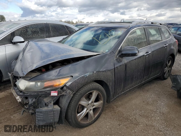 2012 Acura TSX Technology with VIN JH4CW2H60CC001778, listed as a Copart auction lot 73945534 with Not provided miles and Salvage title. Bid and sale history available at DreamBid. Image 1.
